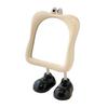 Desk Mirror with Standing Legs Square Frame with Eyes Desktop