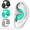 Ear Plugs For Swimming, Healwe Upgraded Silicone Reusable Waterproof