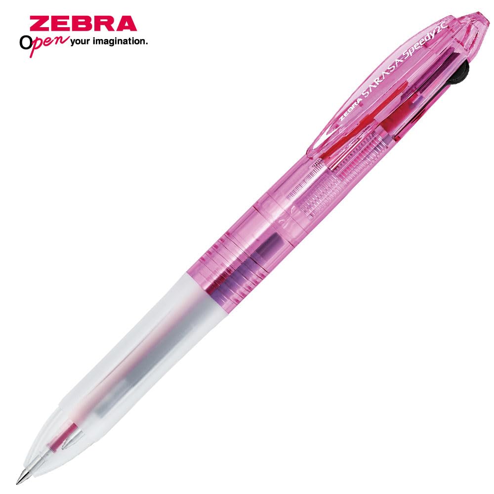 Zebra Sarasa Speedy 2C Multicolor Ballpoint Gel Assorted Set of 0.5mm Pen, Ink, 4, P-J2J33-4C-AZ