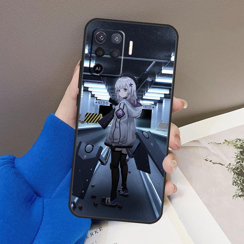 Girls Frontline Game Case For Oppo A76 A16 A96 A17 A18 A60 A80 A40 A38 A58 A78 A98 A94 A74 A54 A15 A57 A77 A5 Pro