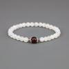 Moonstone Garnet Birthstone Bracelet [Koai]