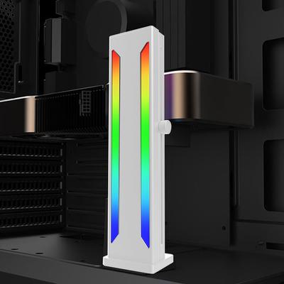 Adjustable Video Card Holder Bracket AURA SYNC Graphics Card Support Bracket Aluminum Alloy Multifunctional Computer Accessories