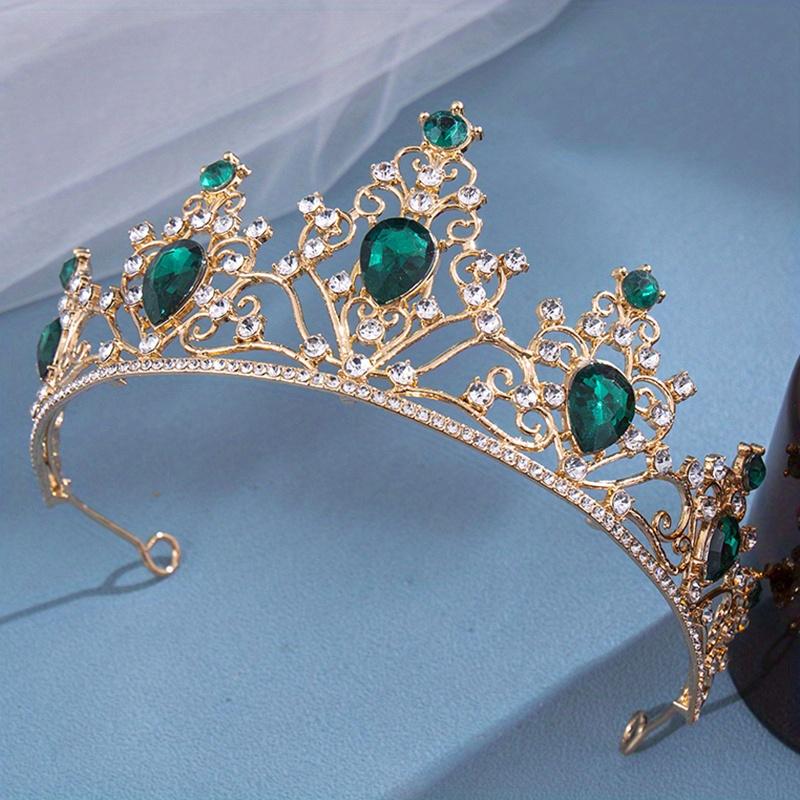 15 Colors Crystal Crown Tiara Rhinestone Prom Diadem Bridal Wedding Hair Accessories Jewelry Crown Tiara for Women Bride