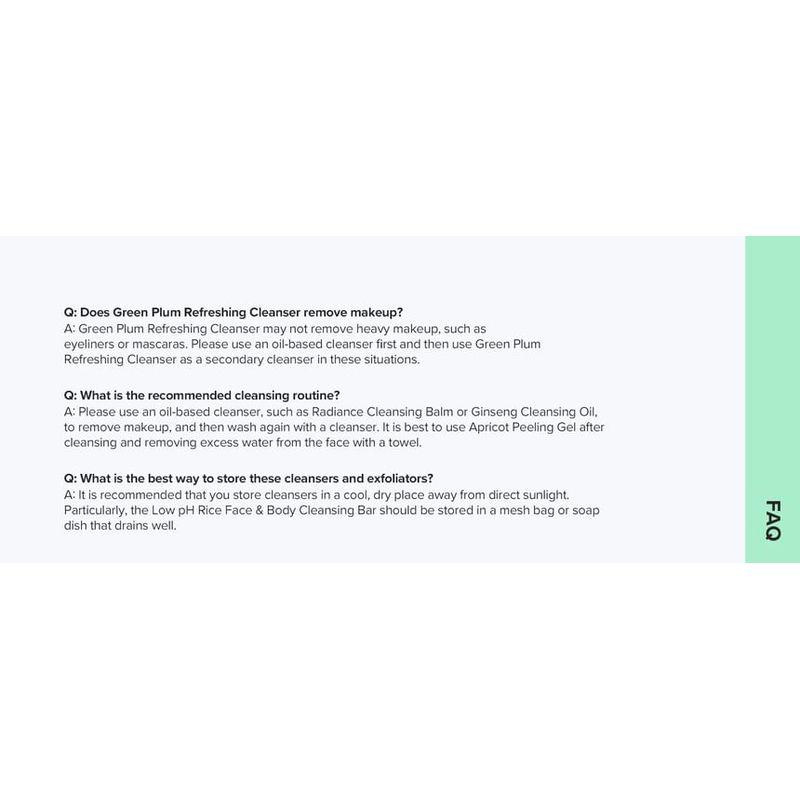 Beauty of Joseon - Green Plum Refreshing Cleanser