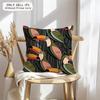 Cool Toucan Cushion Cover Soft Plush Fabric Double-Sided Printed Sofa Cushion Cover For All Seasons Home Decor Gift