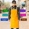 1Pcs Washable Wear-resistant Heat Insulation Cowhide Leather Welding Apron Soldering Protective Clothing Blacksmith