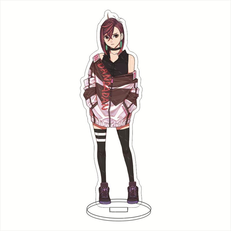 Anime DAN DA DAN  Momo Ken Aira Seiko Acrylic Figure Keychain  Cosplay Exhibition Gift  Acrylic Stand Doll Dandadan Model