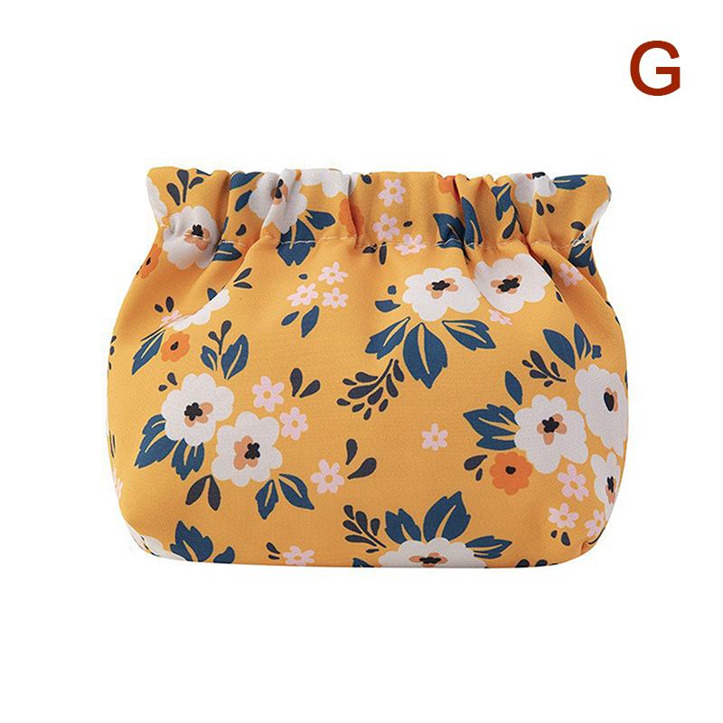 Cosmetics Coin Wire Holder Pouch Bag Portable Earphone Cards Lipsticks Storage Bag Auto Close Organizer Travel Jewelry Bag