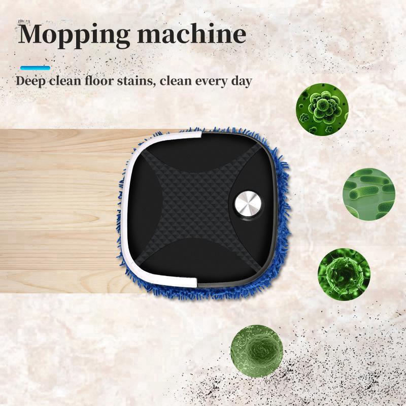 Smart Dual-Use Wet & Dry Floor Mopping Robot - Fully Automatic, USB Charging