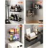 1 Pcs Aluminium Heavy Duty Self Adhesive Bathroom Shelf, Modern Style, Wall Mounted, Single Shelf,