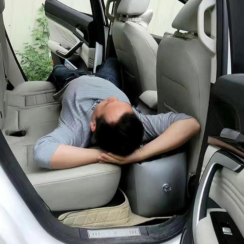 Colchón inflable multifuncional para automóvil, resistente al desgaste, cama de aire inflable para automóvil, cama de viaje para vehículos de campamento, suministros