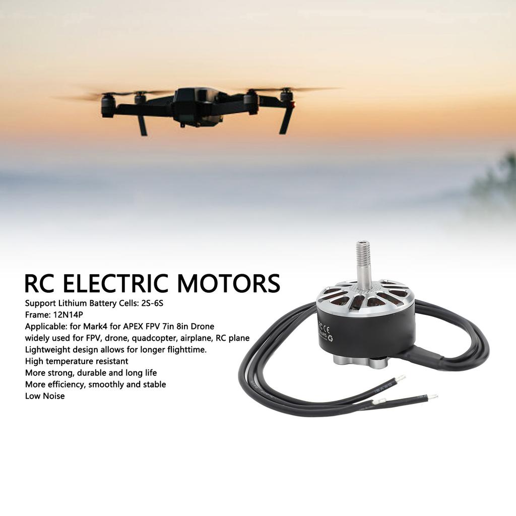 2812 Brushless Motor 2S‑6S RC Motors for Mark4 for APEX FPV 7in 8in Drone RC Plane FPV Airplane Quadcopter 900KV