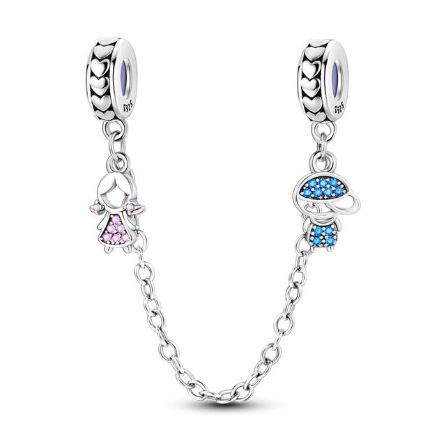 Zirkonium Charms 925 Sterling Sølv Kaffekopp Charm Bead Passer Mote stil Armbånd Halskjede Dame anheng DIY smykker