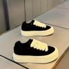 Herrenschuhe 2026 Herbst Neu Leder Sneaker Schnürung Board Schuhe Koreanische Version Dicke Sohle Höhenverstellende Schuhe Freizeitschuhe