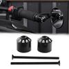 Etched Metal Handlebar Weights Aluminum Handlebar End Weights Vibration Reduction Handlebars End Caps for Rykerr 600