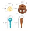 Educational Toys For Baby Gifts Children Simulation Food Kitchen Props Ice Cream Stack Up Play Kids Pretend Play Toys