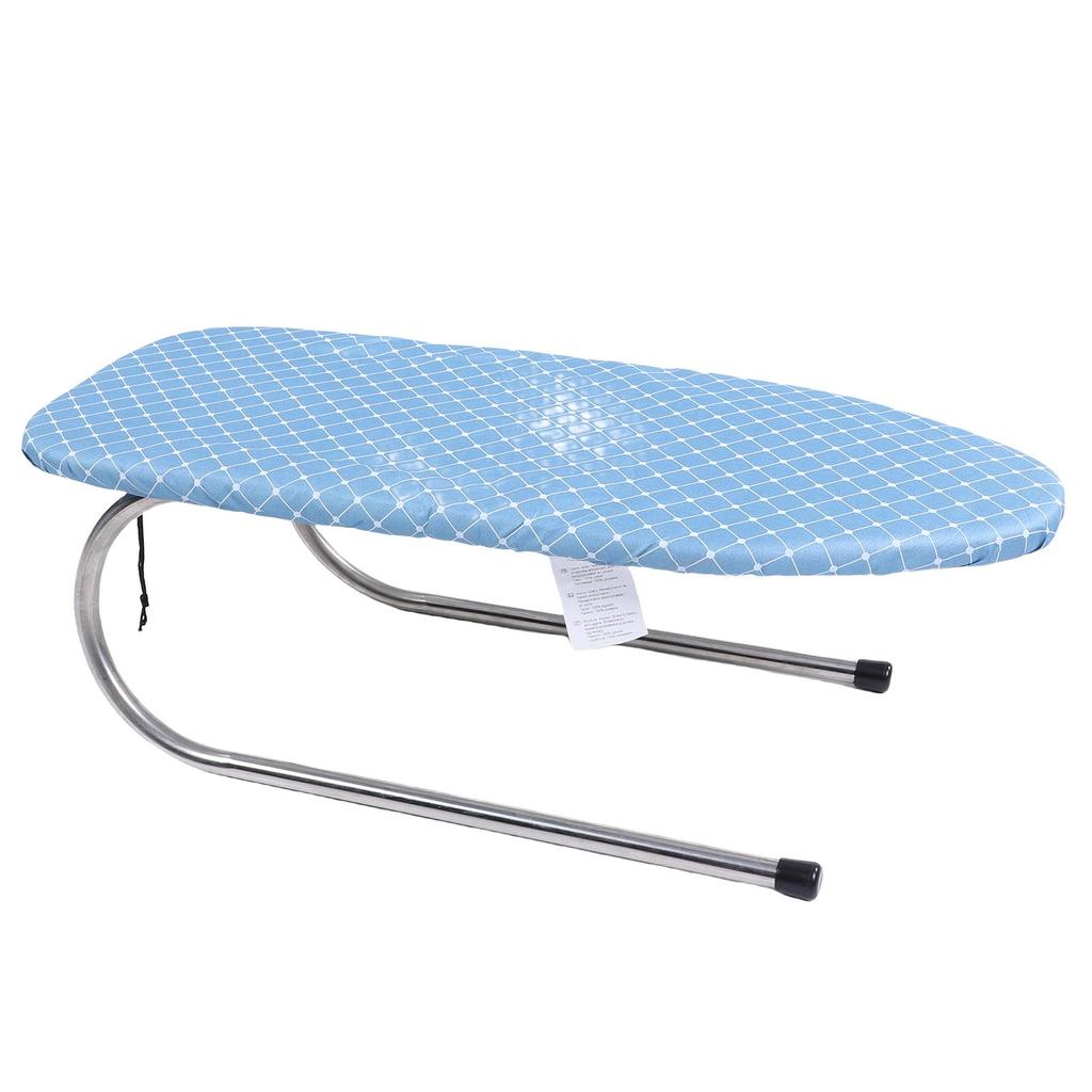 Tischbügelbrett   Faltbares Bügelbrett mit abnehmbarem Bezug für Waschküche, Wohnung, Studentenwohnheim, U-Form