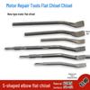 S-shaped Bent Head Flat Chisel for Electric Motor Coil Repair and Line Cleaning