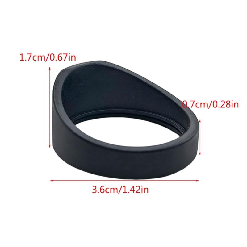 Industrial Eyepiece Cover 28mm-37mm Inner Diameter Binoculars Rubber Eyepiece Eyes Guard Cups Shield for Microscopes Drop Ship