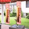 2pcs Door Couplet Banner Party Polyester No Power Needed Porch Decoration