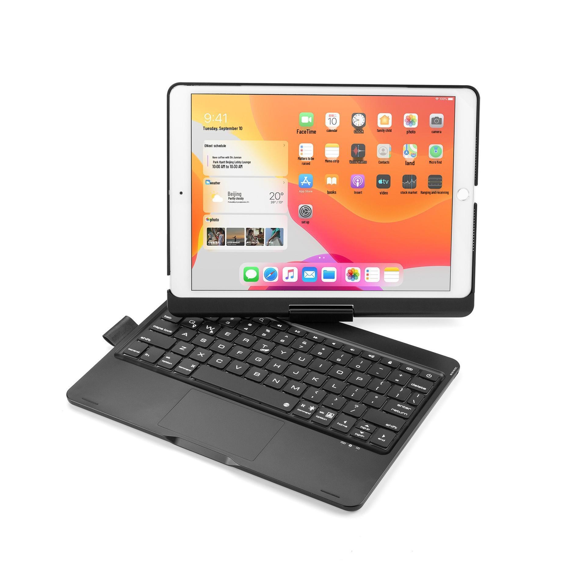

2024 iPad Pro 12.9-inch Rotating Touch Bluetooth Keyboard Case for 10th Generation