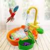 Electric Bird Spa Pool Shower Automatic Bird Bath Tub with Faucet Parrot Shower  Cockatiel