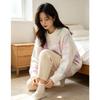 2026 Autumn Women Colorful Sweaters Knitting Basic Fashion O-Neck Style Loose Pullover Sweater