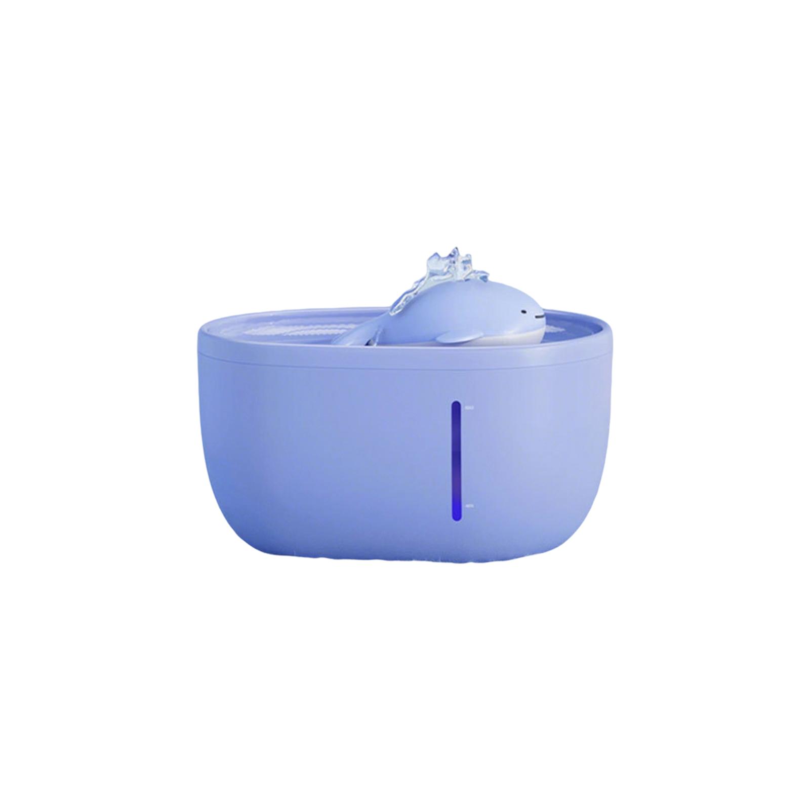 

Whale-Shaped Pet Water :Circulating & Filtered Water Dispenser For Cats & Small Pet One Size
