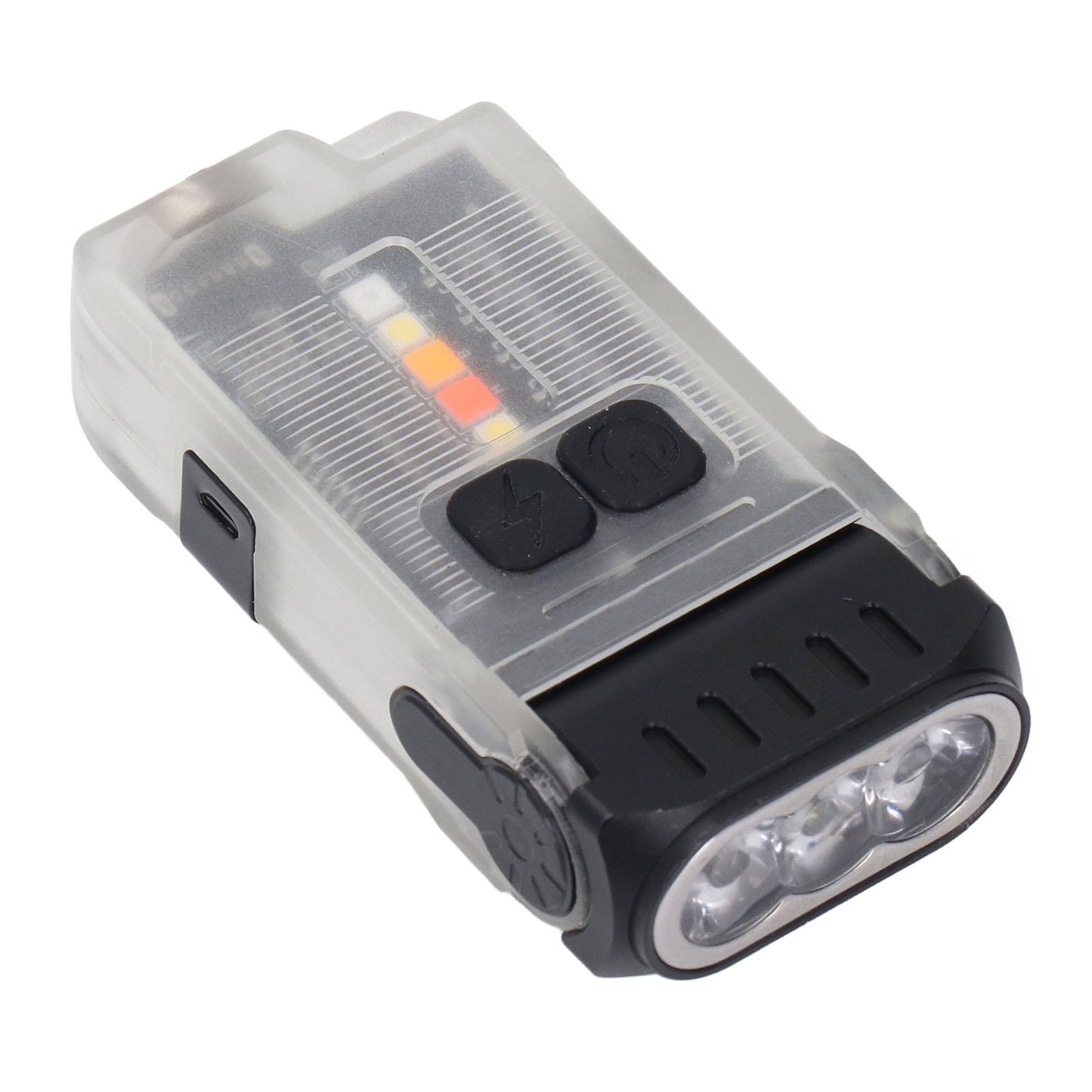 

Маленький мощный светодиодный фонарик 1200LM USB C перезаряжаемый 10 режимов мини карманный брелок фонарик