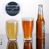 Double-Layer Insulated Beer Glass for Barbecue and Restaurants