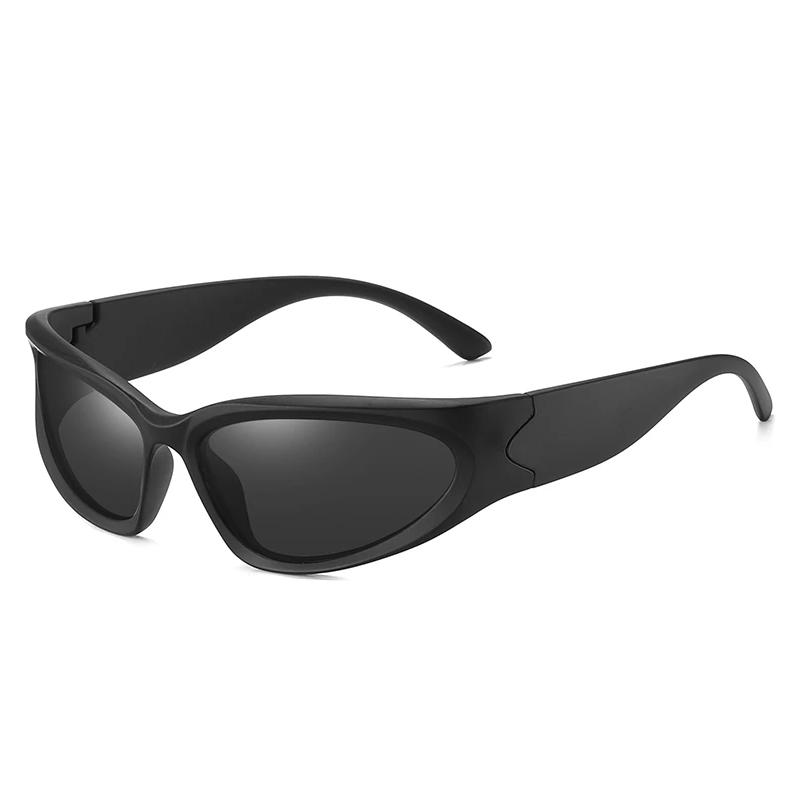 Gsbjxz Outdoors Sport Driving Myopia Sunglasses Men Small Frame Anti-Glare Prescription Sun Glasses 0 -0.5 -0.75 To -6