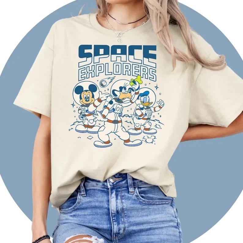 Space TShirt land Shirt Mickey Birthday Tshirt Sand Colors S