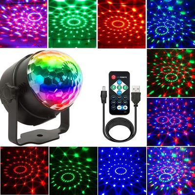 Multi-Occasion Festive LED Magic Ball: Christmas, Halloween, Birthday Stage Light