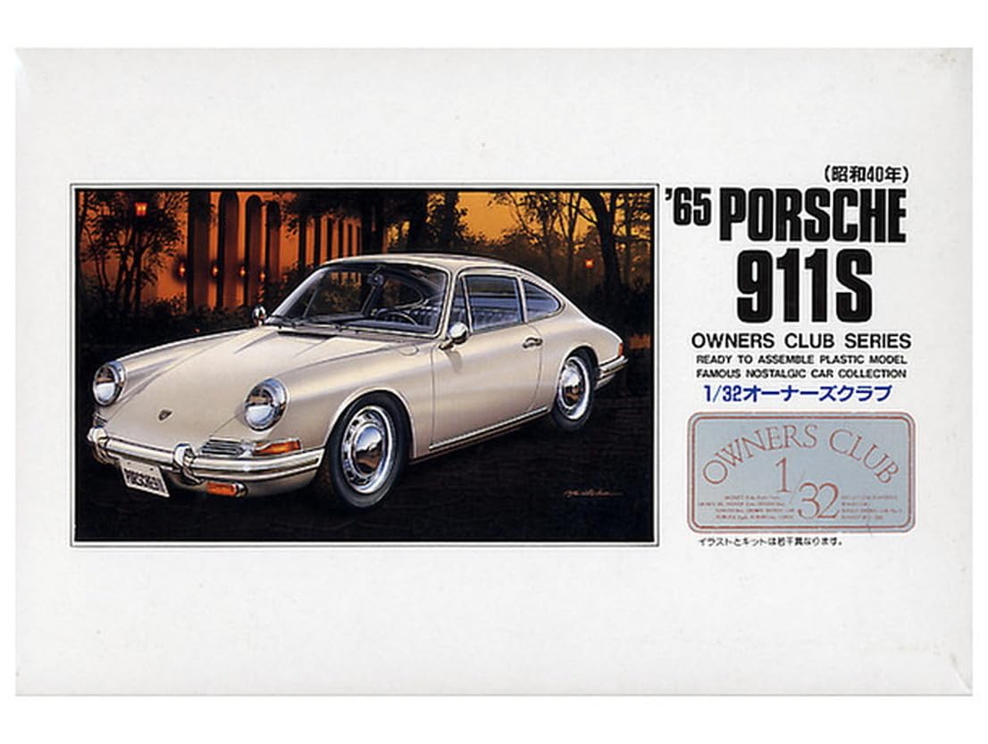 

Micro Ace Owners Club Porsche 911S Plastic Model 23 1/32 65 No.