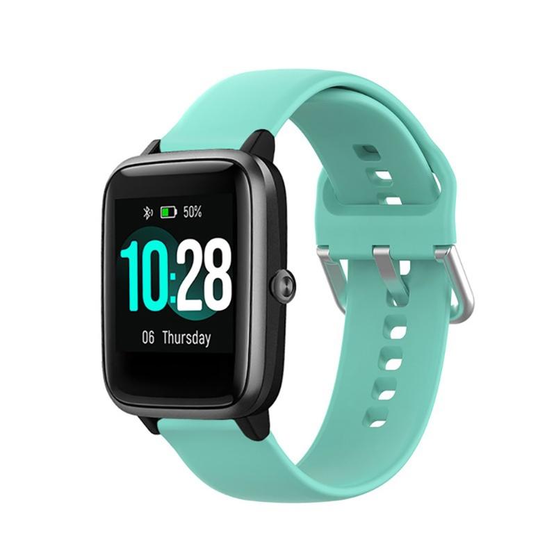 Silicone Replacement Watch Strap for ID205L for Smart Watch Band Waterproof Adjustable Wrist Bracelets Watch