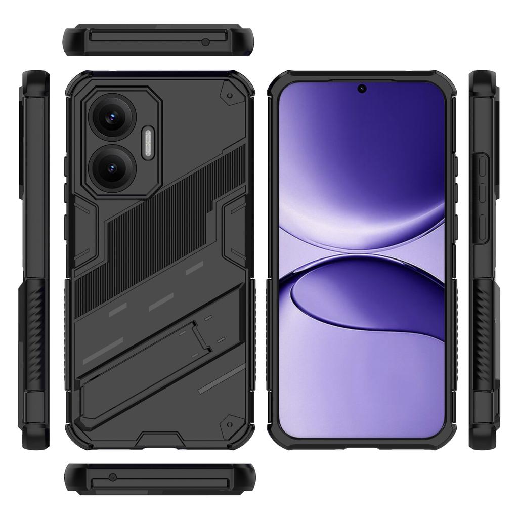 For Xiaomi Poco F7 5G/Redmi Turbo 4 Pro 5G Case PC+TPU Shockproof Phone Cover with Kickstand