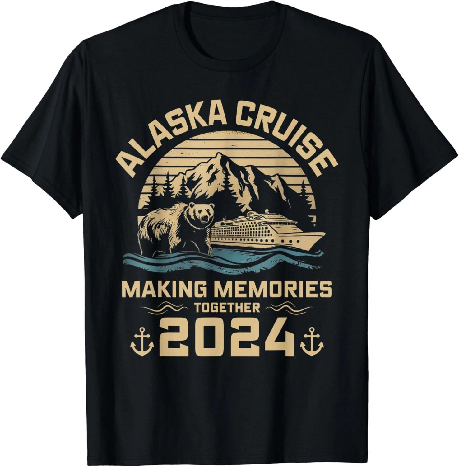 Matching Family Friends and Group Alaska Cruise 2024 Gift Unisex T-Shirt 3XL