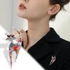 Vintage Cute Kitten Cat Brooches for Women Elegant Cat Pet Animal Brooch Lapel Pins Men Suit Clothes Accessories Birthday Gift