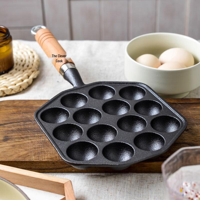 Wutuo Gusseisen Takoyaki Pfanne