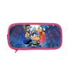 Dog Mans Cat Cartoon School Pen Bag With Durable Polyester For Elementary Students