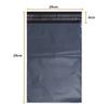 MX-060 100 Stück 20x29cm+4cm Paketbeutel PE+PO 11C Schwarz Aufbewahrungsbeutel für Versandverpackung