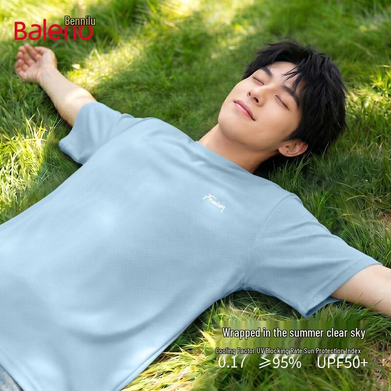 Baleno Men s UPF50+ Sun Protection Cool-Touch T-Shirt L