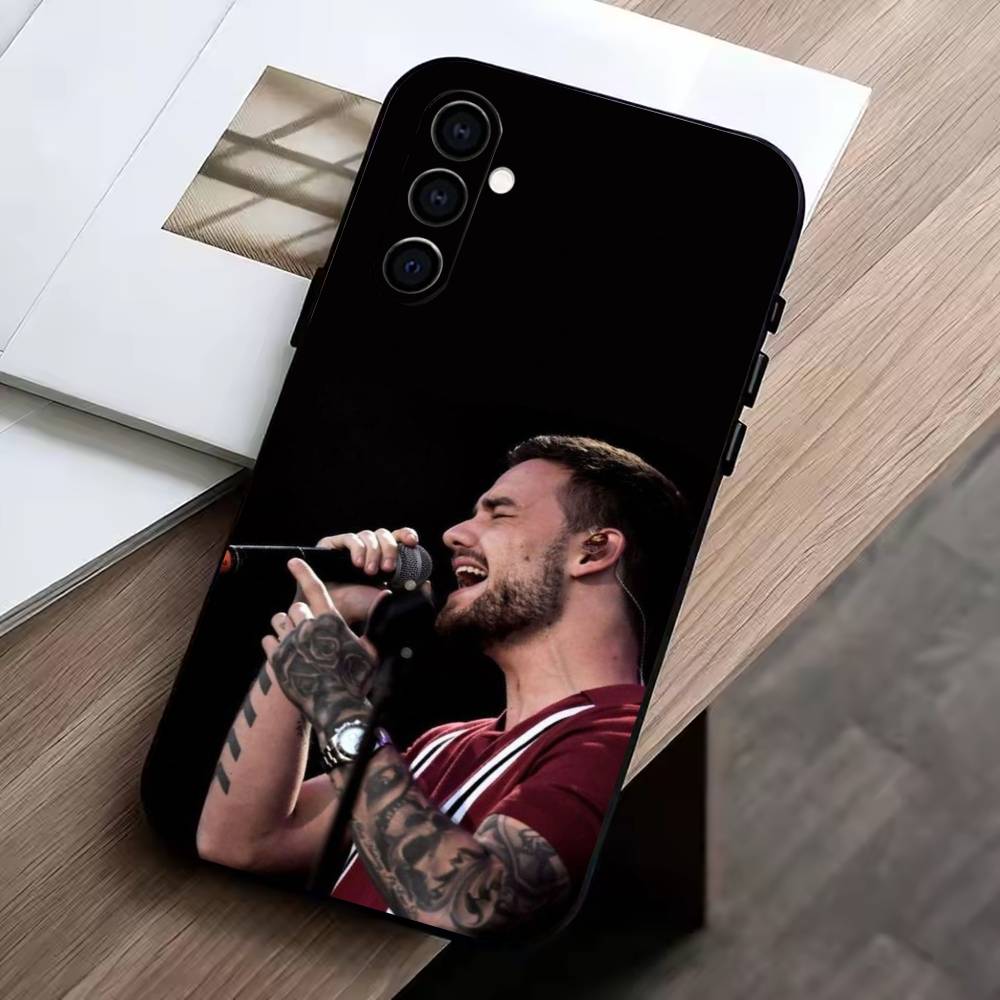

Singer Liam Payne-LP Phone Case For Samsung Galaxy A73,A72,A71,A70,A53,A52,A51,Soft Silicone Black Cover Samsung a21