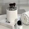 360° Drehung Große Kapazität Make-up Pinsel Eimer Lippenstift Augenbrauenstift Lidschatten Pinsel Aufbewahrungskartusche Tragbare Pinselaufbewahrung