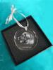 Leonberger - Crystal Bauble with a Photo, Dog Photo In Crystal, Personalized Christmas Tree Ornament by Art-Dog Brand