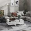 VidaXL Coffee Table High Gloss White 103,5x60x35 Cm Chipboard
