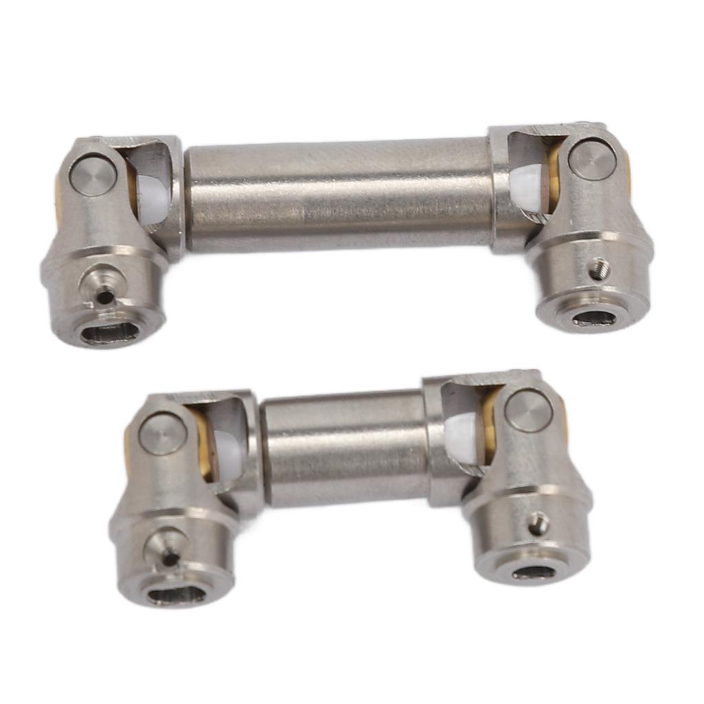 RC Car Drive Shaft Stainless Steel Front Rear Center Drive Shaft for Traxxas TRX4M 1/18 RC Cars Silver