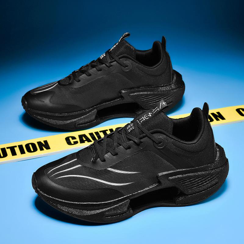 

2025Лето Удобные Легкие Высококачественные Модные Амортизирующие Кроссовки Одинарная Сетка Дышащие Кроссовки для Пары 35-45 45 чёрный
