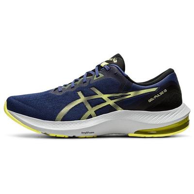 Scarpe da Corsa da Uomo Gel-Pulse 13 Blu Tuono Giallo Fluorescente 1011B175-401