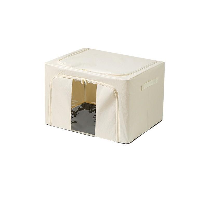 Foldable Fabric Clothes Storage Box - Large Capacity, Dustproof & Moisture-Proof